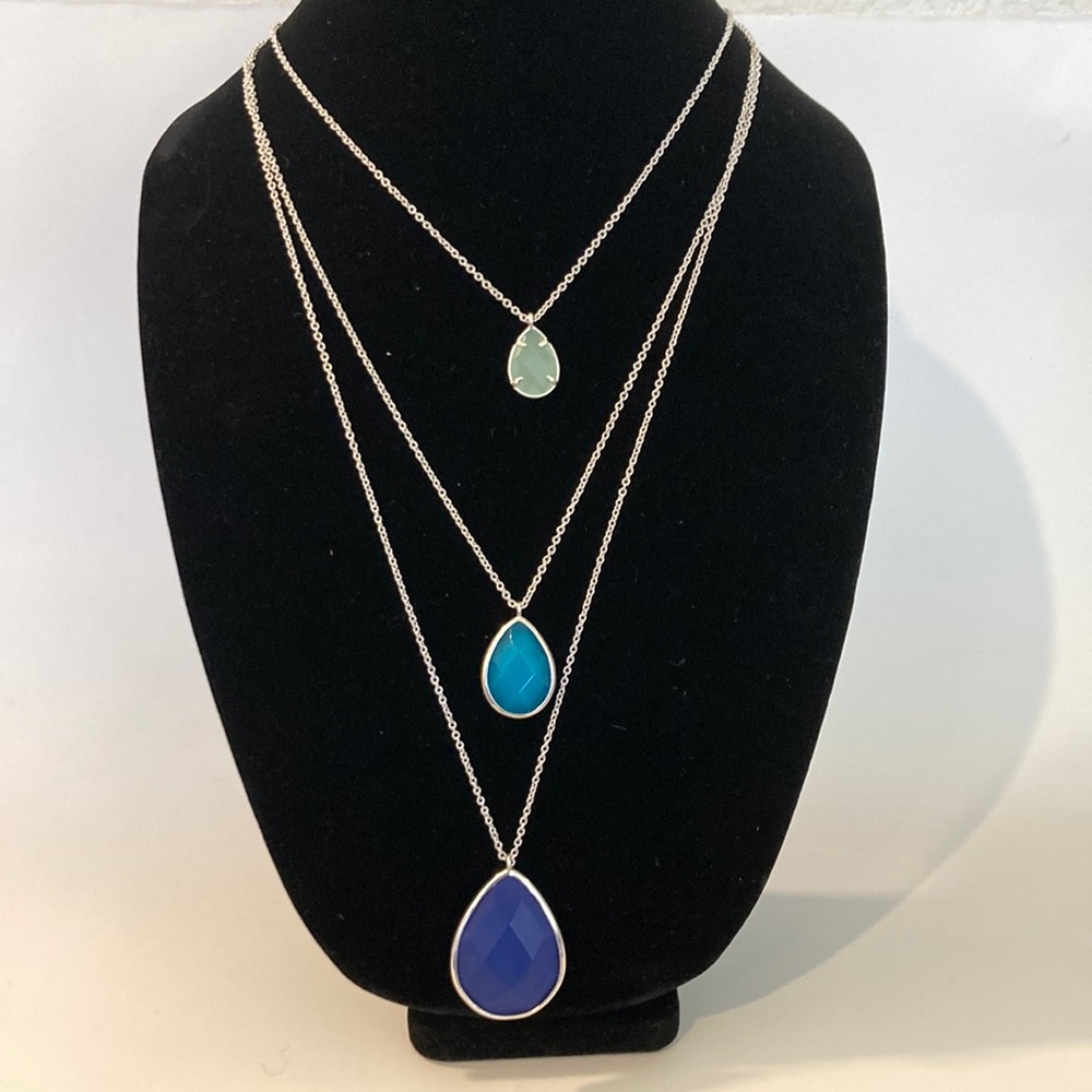 Chloe and Isabelle convertible necklace. Wear one, two or all three attached.